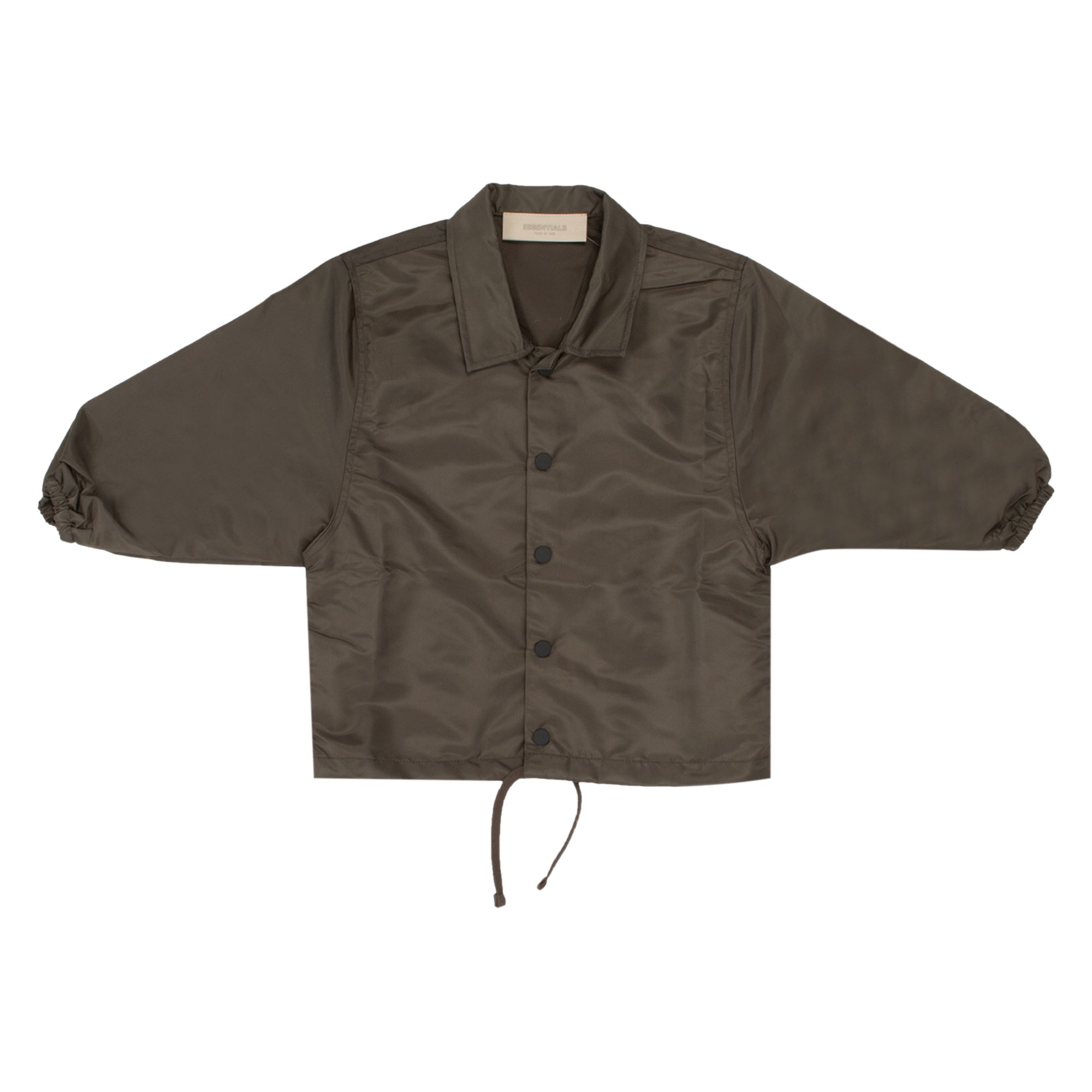 Fear of God Essentials Kids Coaches Jacket 'Off Black' | Kid's Size 8