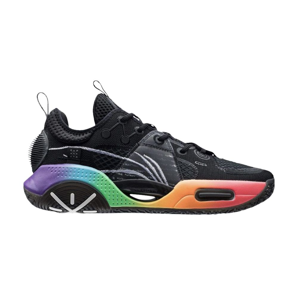 Pre-owned Li-ning Wade All City 9 V1.5 'pride' In Black