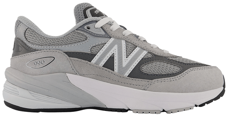 New Balance 990v6 Little Kid Castlerock