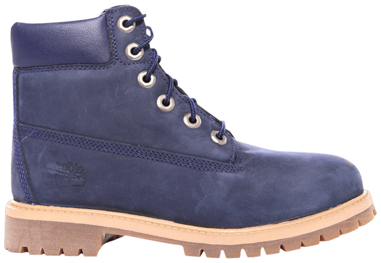 Navy blue timberlands youth 2025
