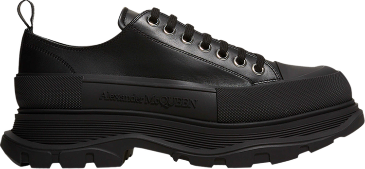 Buy Alexander McQueen Wmns Tread Slick Lace Up 'Black' - 702042 WHZ62 ...