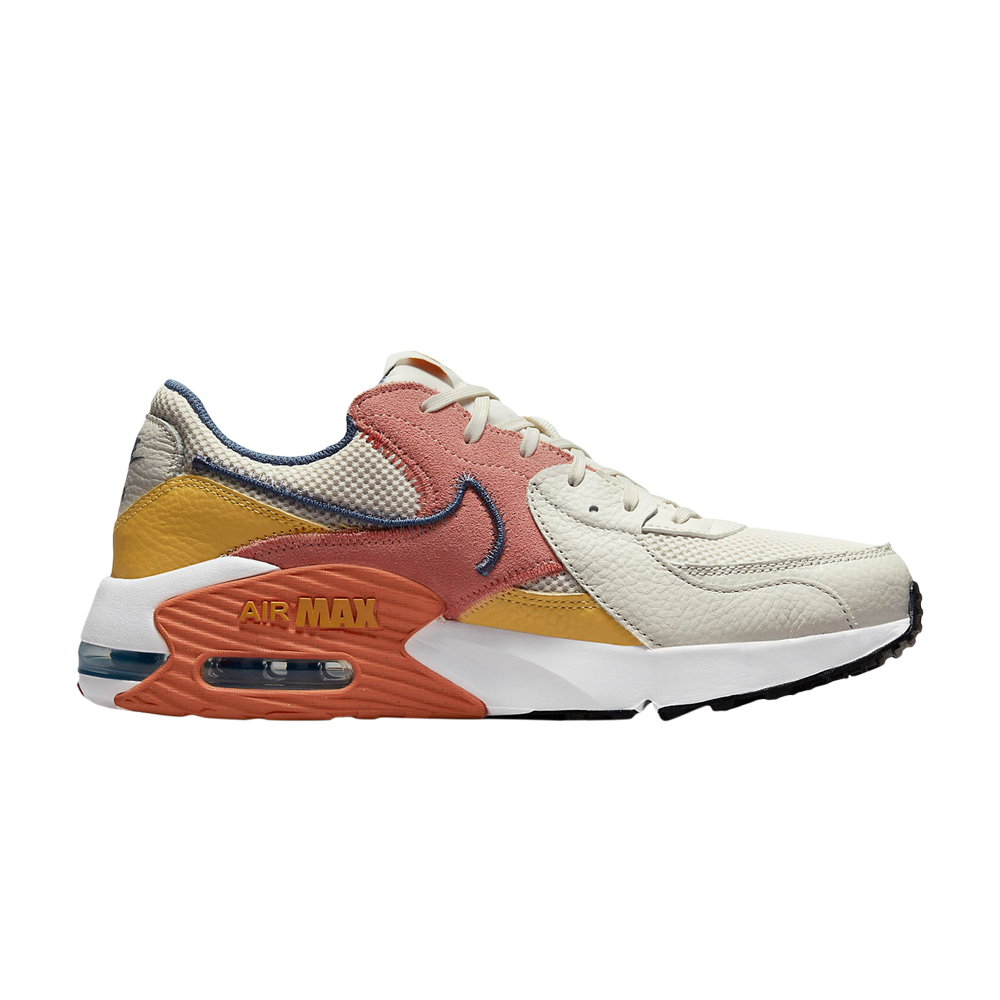 Pre-owned Nike Air Max Excee 'phantom Light Madder Root' In White