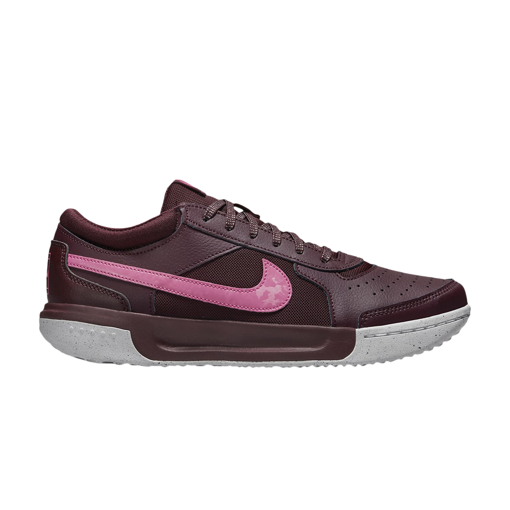 Pre-owned Nike Wmns Court Zoom Lite 3 Premium 'burgundy Crush Pinksicle' In Red