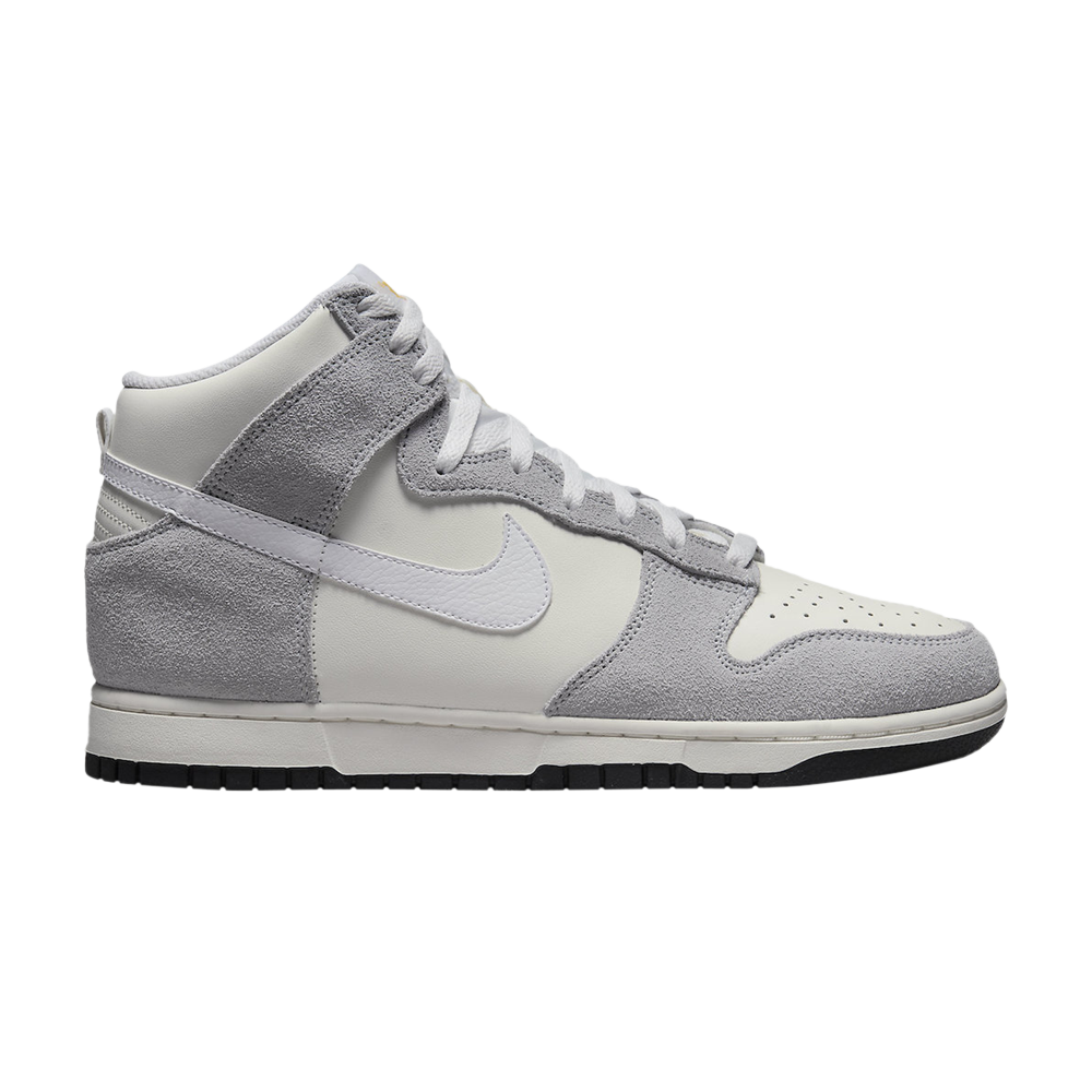 Pre-owned Nike Dunk High 'pure Platinum Sail' In White