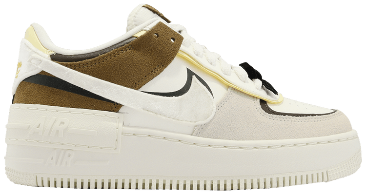 Nike Airforce 1 Gold Bling