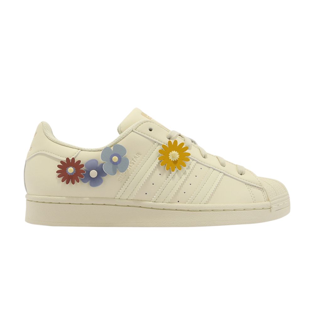 ADIDAS ORIGINALS Pre-owned Wmns Superstar 'floral - Sand' In Cream