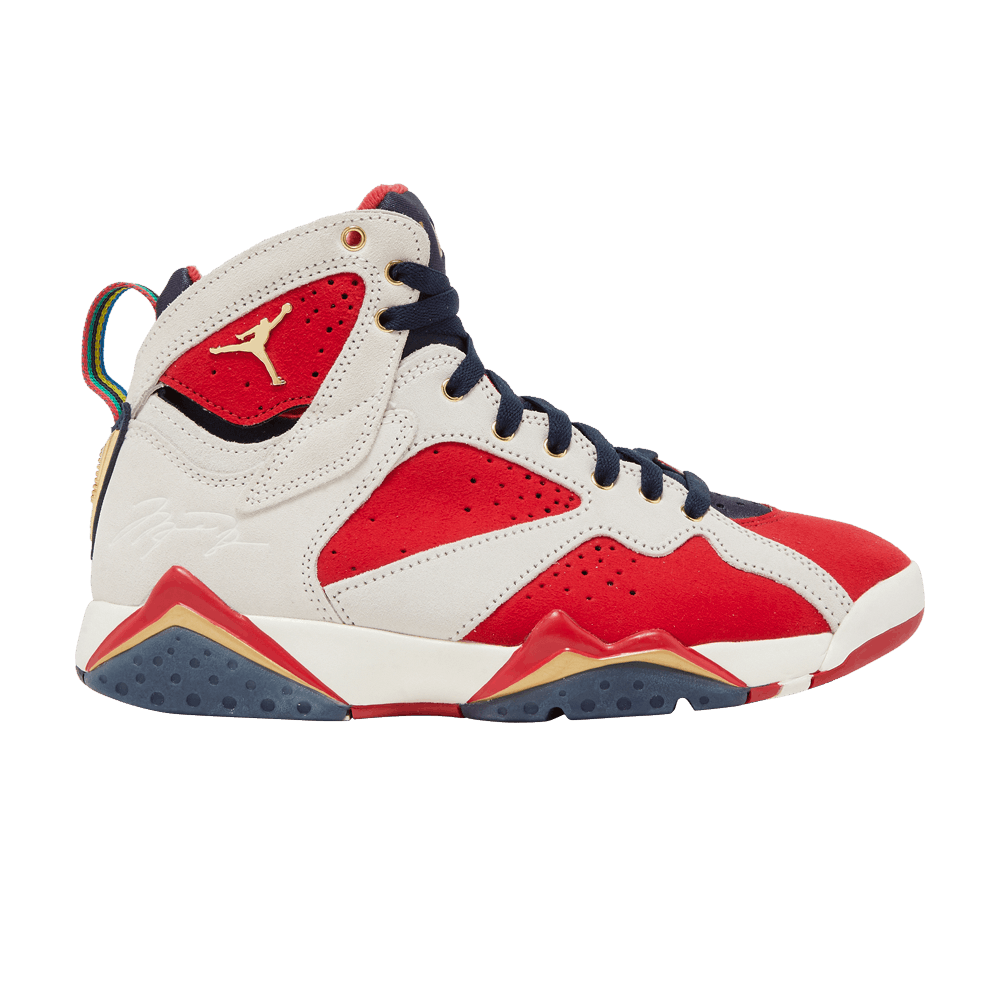 Red white and blue jordans 7 cheap