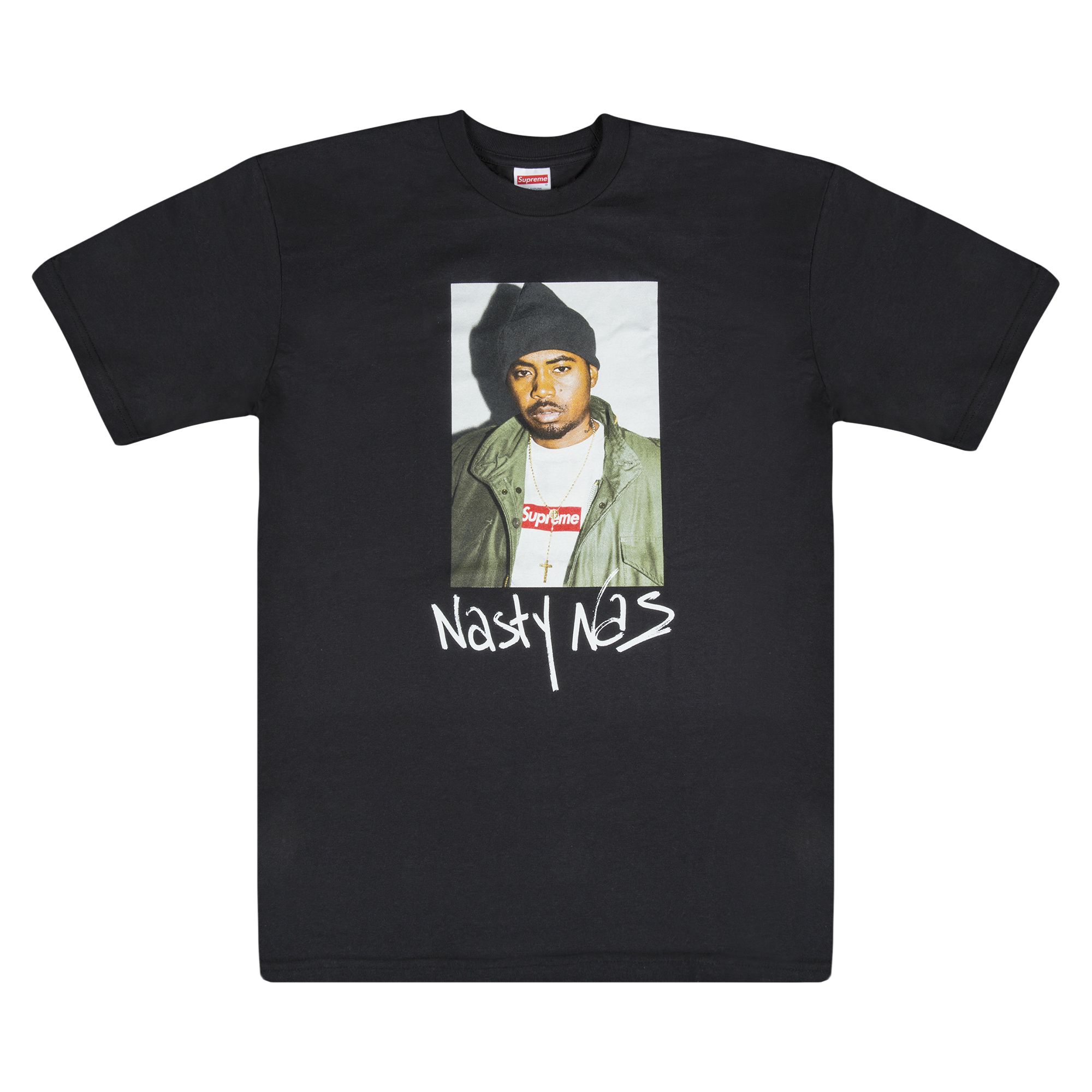 Supreme Nas T-Shirt 'Black' | Men's Size XL