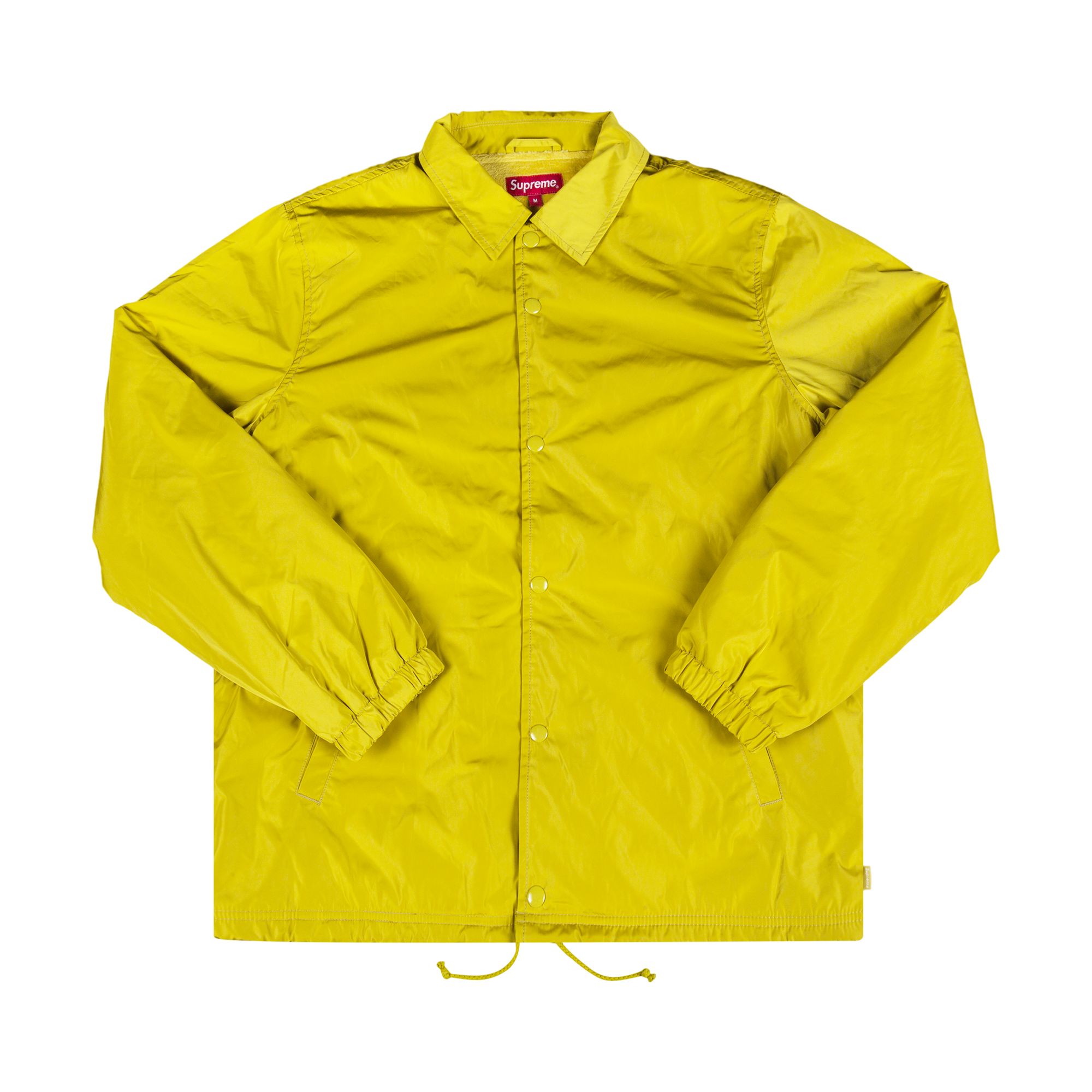 Pre-owned Supreme Old English Coaches Jacket 'gold' | Yellow | Men's Size L