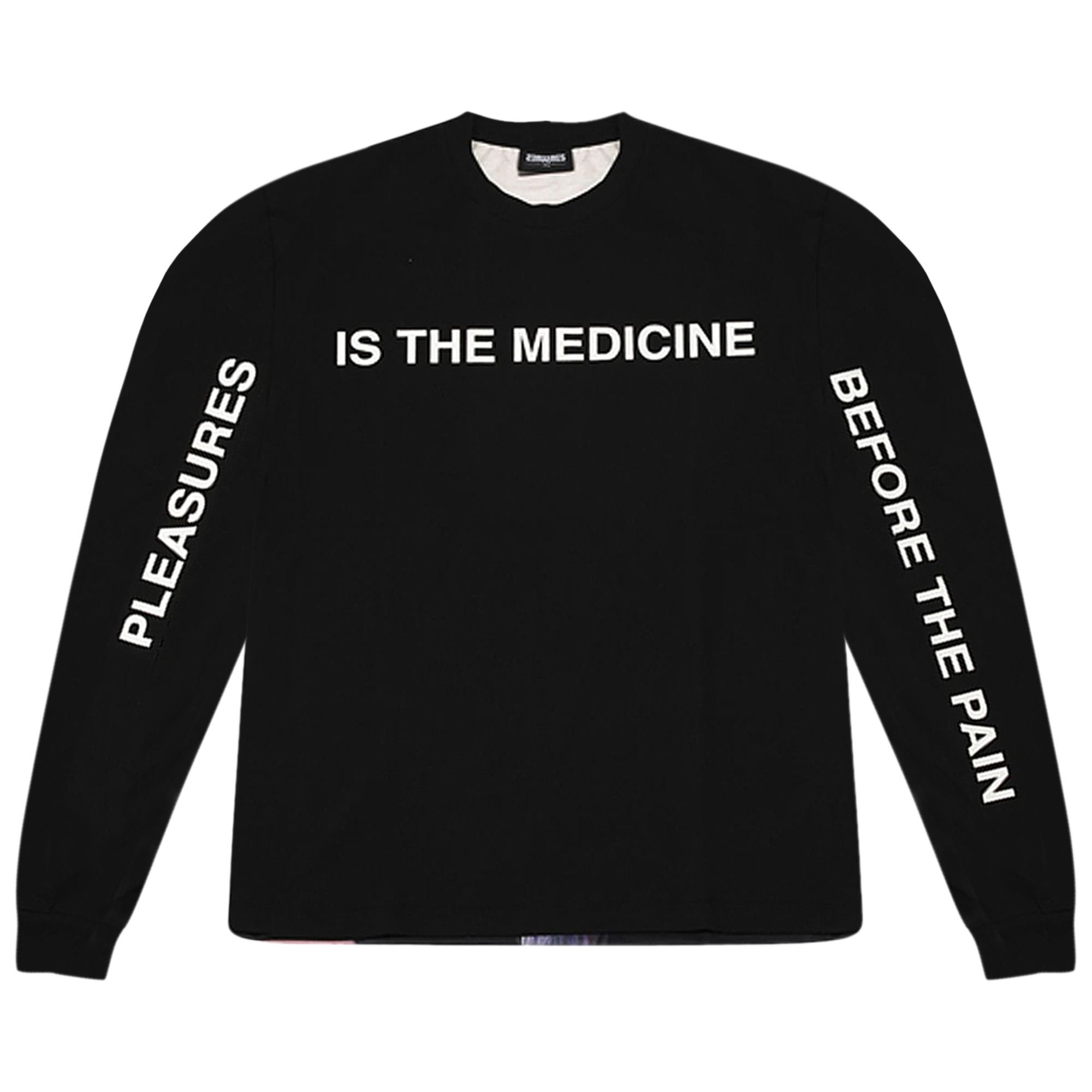 Pre-owned Pleasures Medicine Premium Long-sleeve Shirt 'black' | Men's Size S