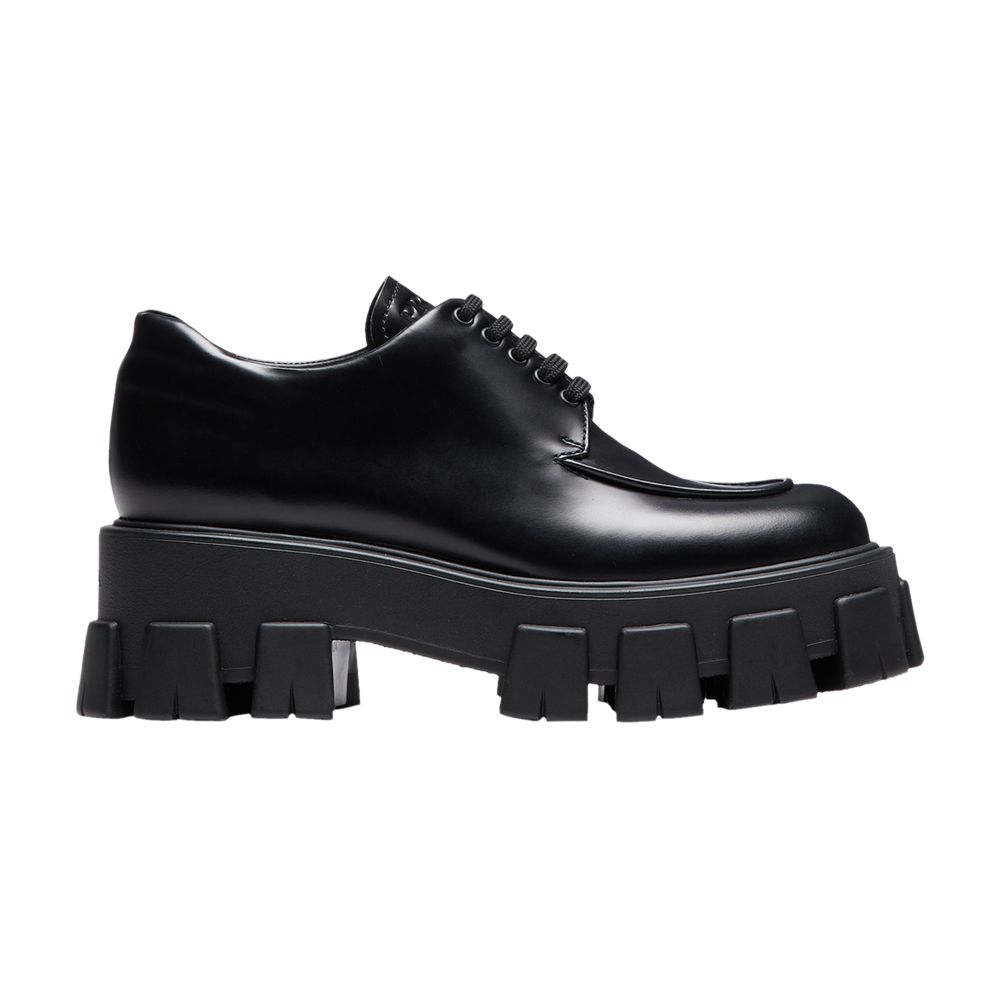 Prada Prada Wmns Monolith Lace Up 'Black' | Women's Size 3
