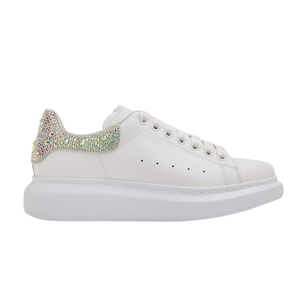 Pre-owned Alexander Mcqueen Wmns Oversized Sneaker 'white Crystal' | Women's Size 36