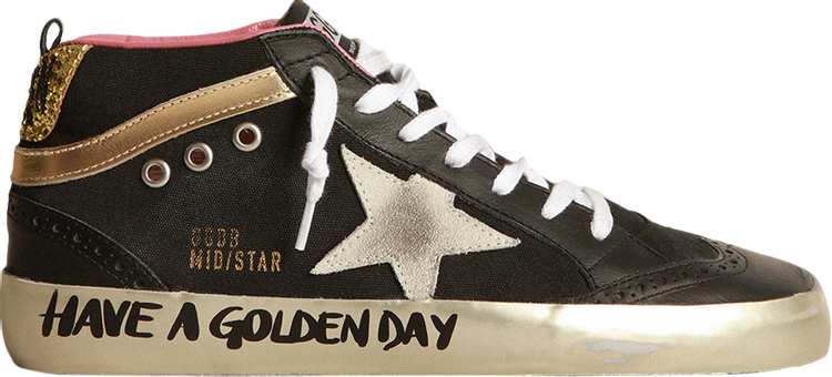 Golden Goose Wmns Mid Star 'Have a Golden Day'