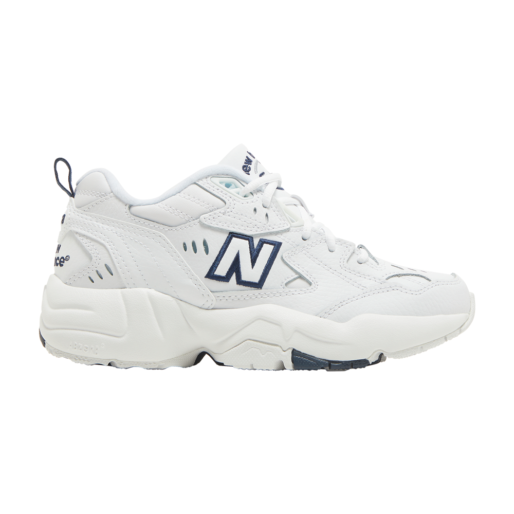 Pre-owned New Balance Wmns 608 'white Navy'