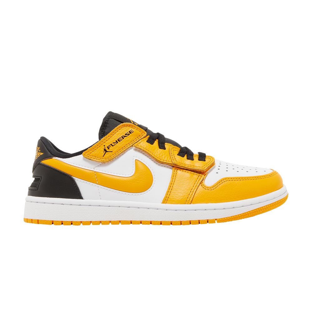 Air Jordan 1 Low FlyEase 'White Taxi' | Yellow | Men's Size 13