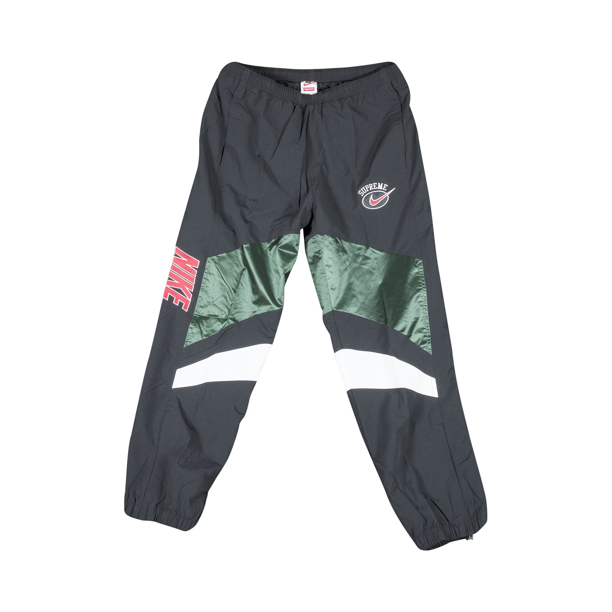 Pre-owned Supreme X Nike Warm Up Pant 'green'