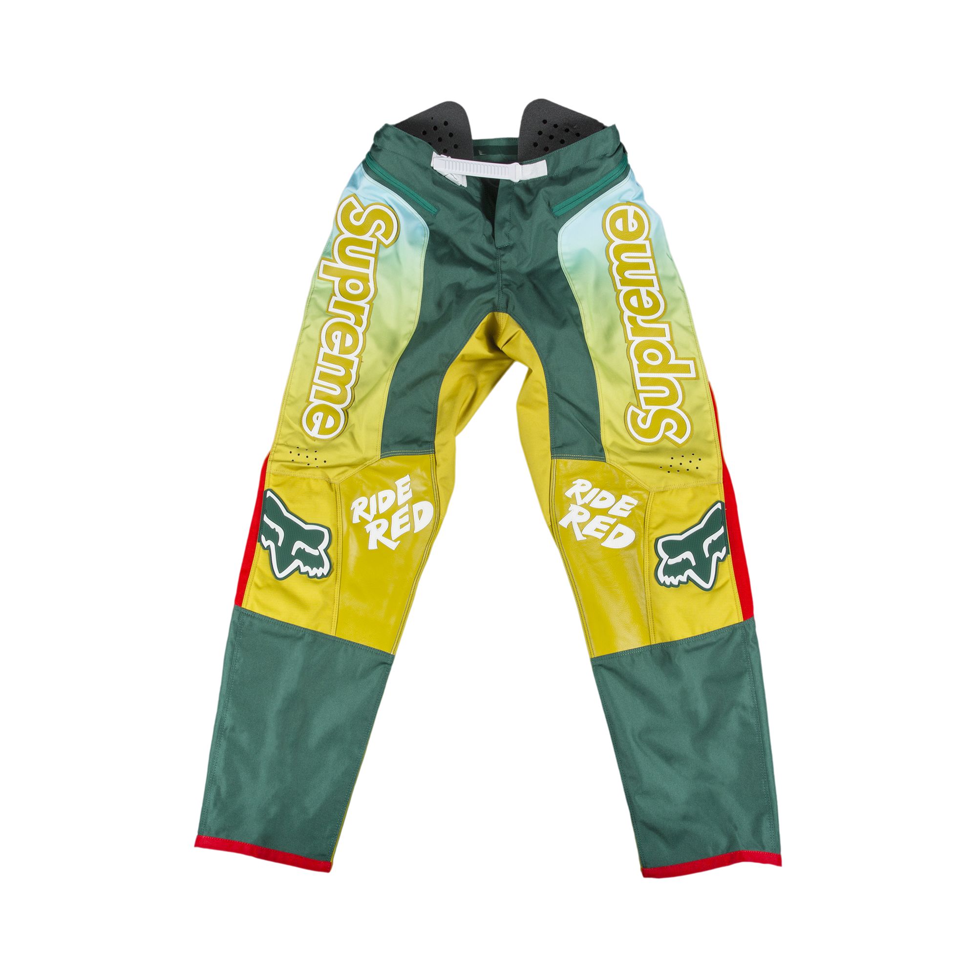 Pre-owned Supreme X Honda Fox Racing Moto Pant 'moss' | Green | Men's Size S