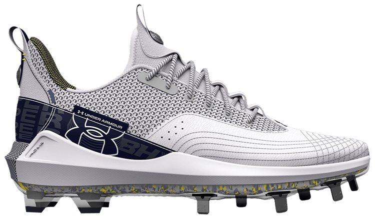 Under Armour Harper 7 Low ST White Midnight Navy