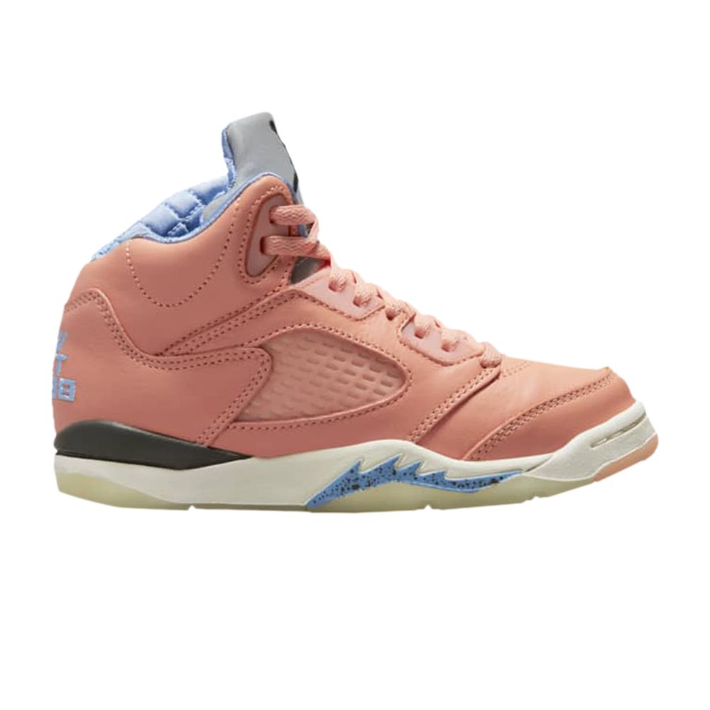 Pre-owned Air Jordan Dj Khaled X Jordan 5 Retro Ps 'we The Best - Crimson Bliss' | Orange | Kid's Size 1