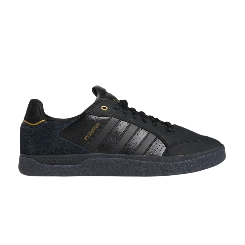 ADIDAS ORIGINALS TYSHAWN LOW 'BLACK GOLD METALLIC'