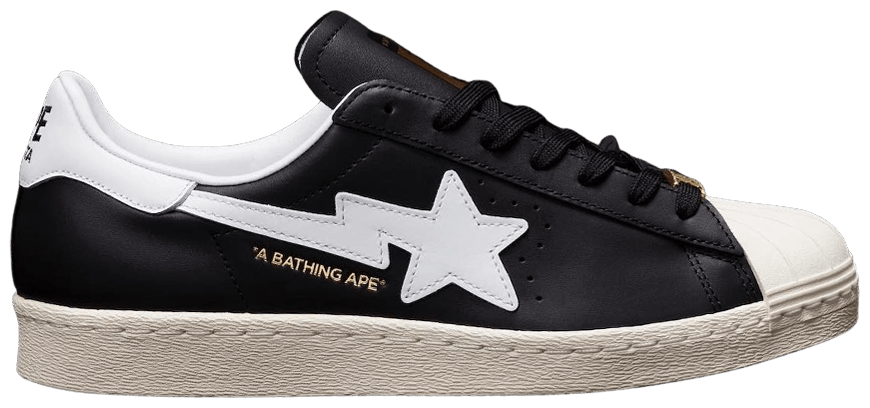 Buy BAPE x Superstar 'Black' - 1I73 191 919 | GOAT