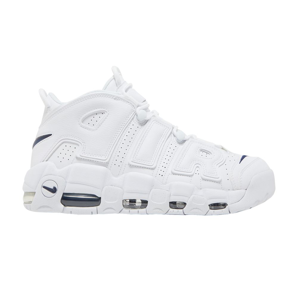 Nike Air More Uptempo 'White Midnight Navy' | Men's Size 9