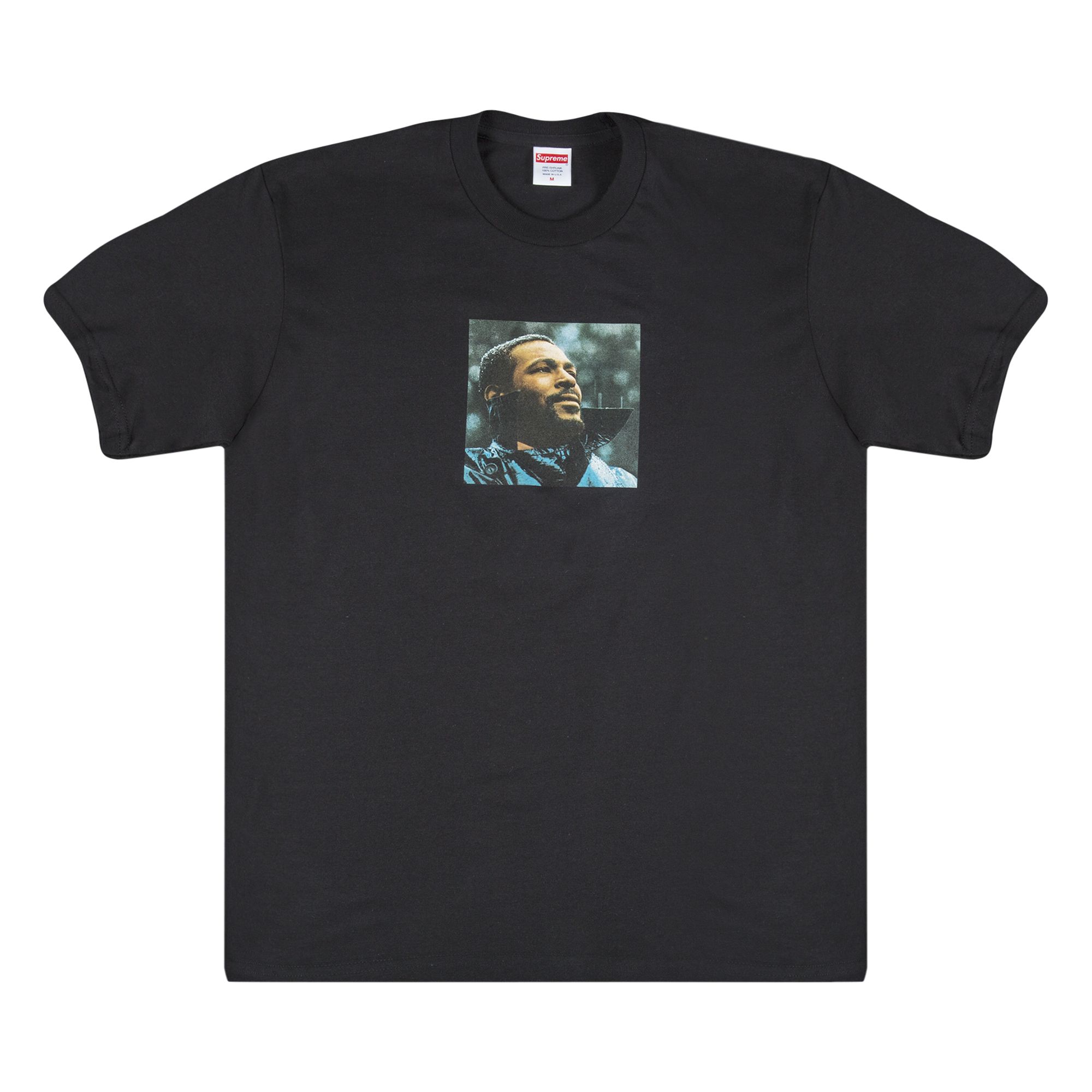 Supreme Marvin Gaye T-Shirt 'Black' | Men's Size M