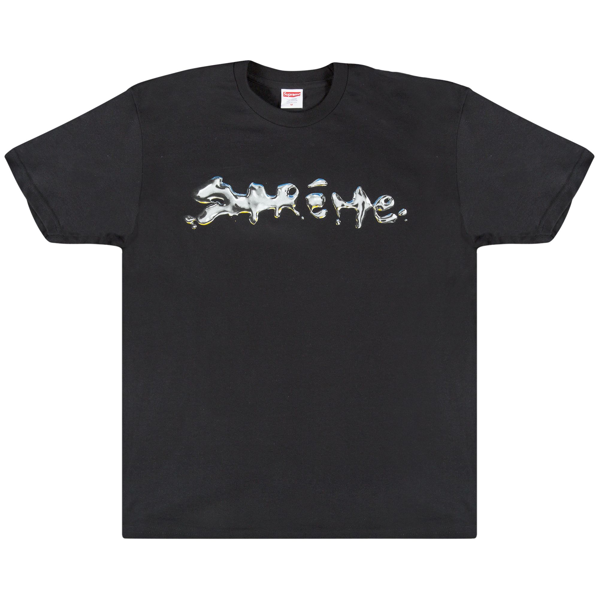 Supreme Liquid T-Shirt 'Black' | Men's Size S