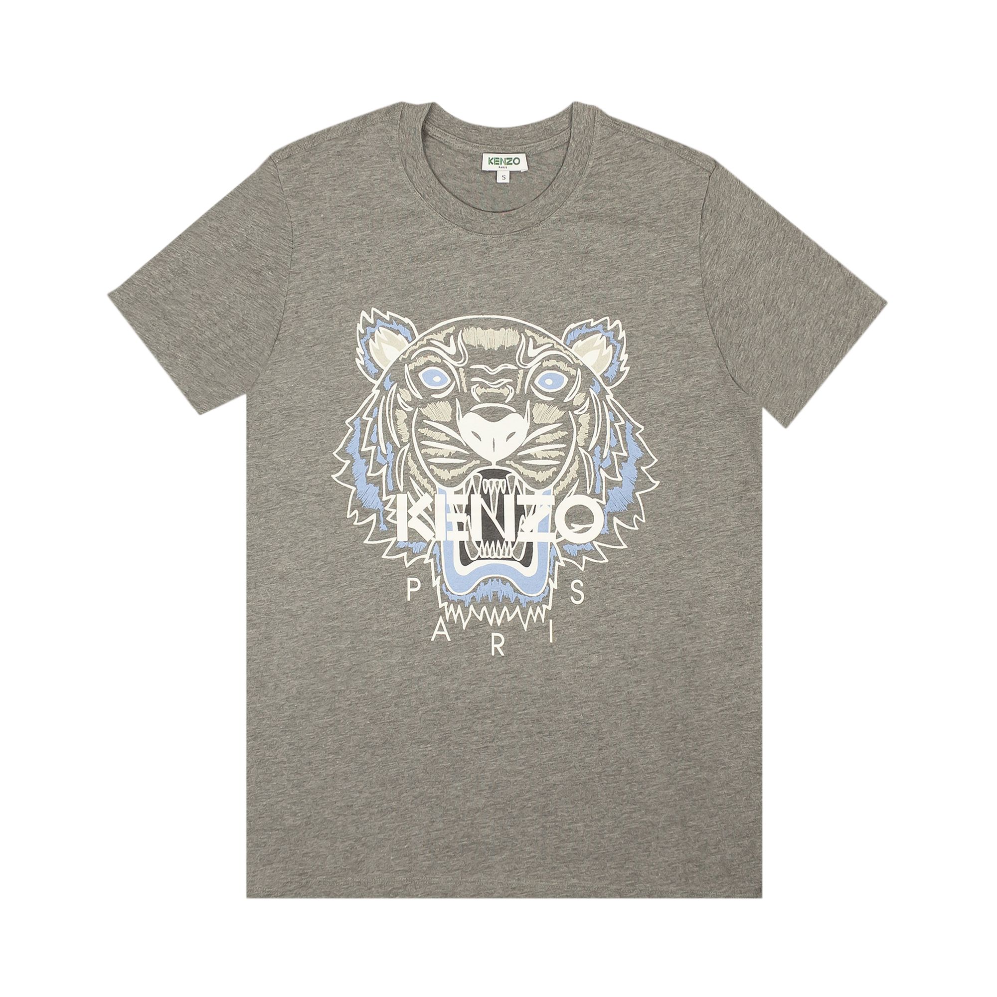 Kenzo Classic Tiger Short-Sleeve T-Shirt 'Grey' | Men's Size S