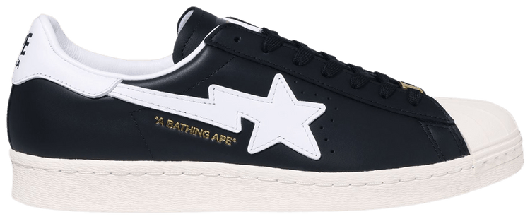 BAPE x adidas Wmns Superstar Black