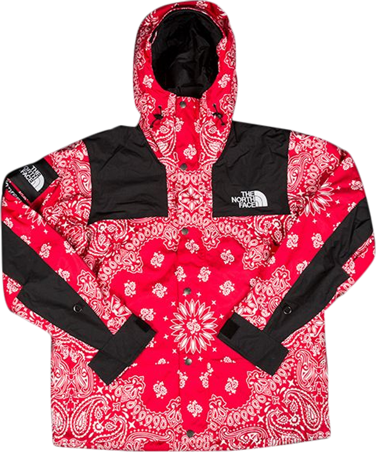 Supreme x The North Face Bandana Mountain Jacket 'Red' | GOAT