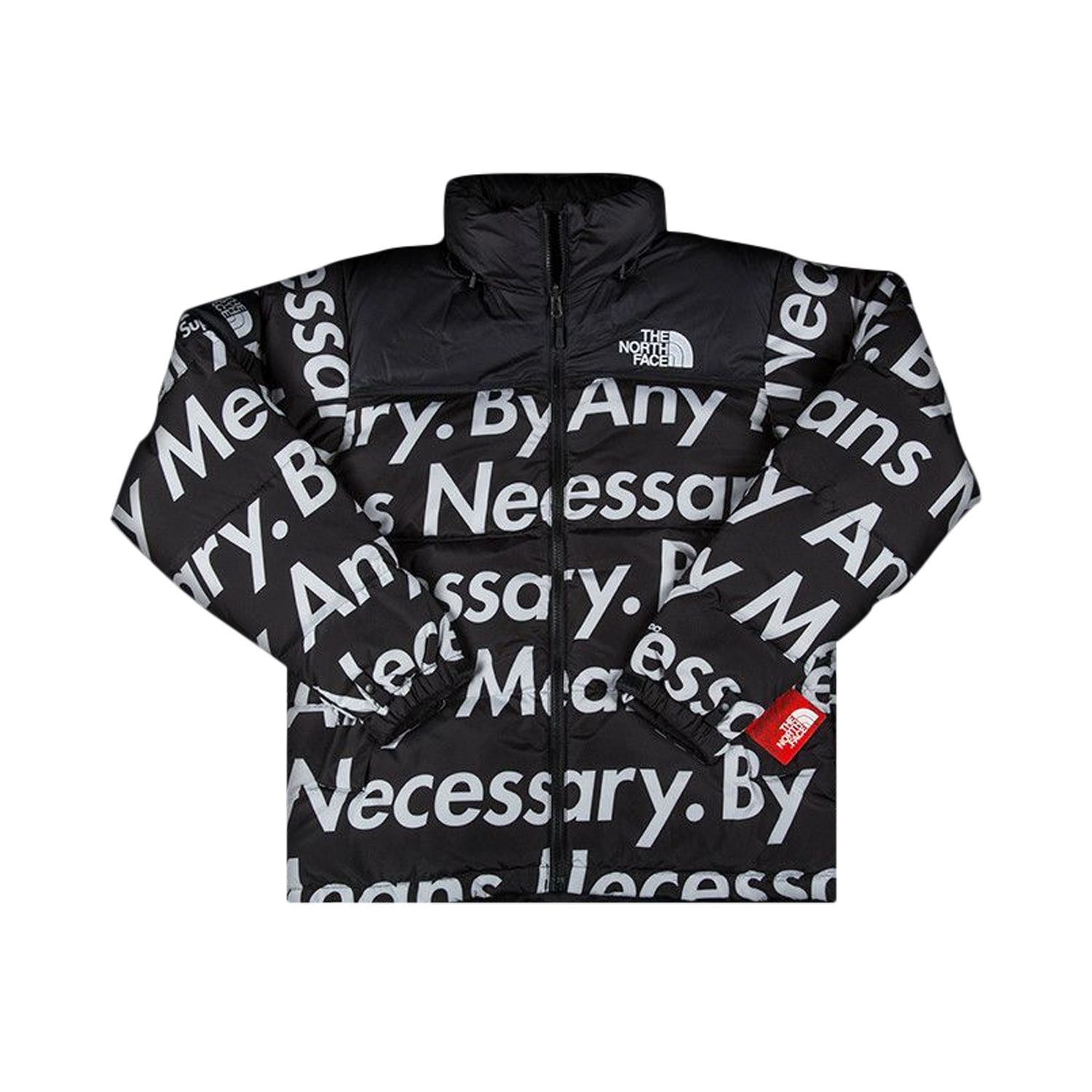 Supreme x The North Face By Any Means Nuptse Jacket 'Black' | Men's Size XL