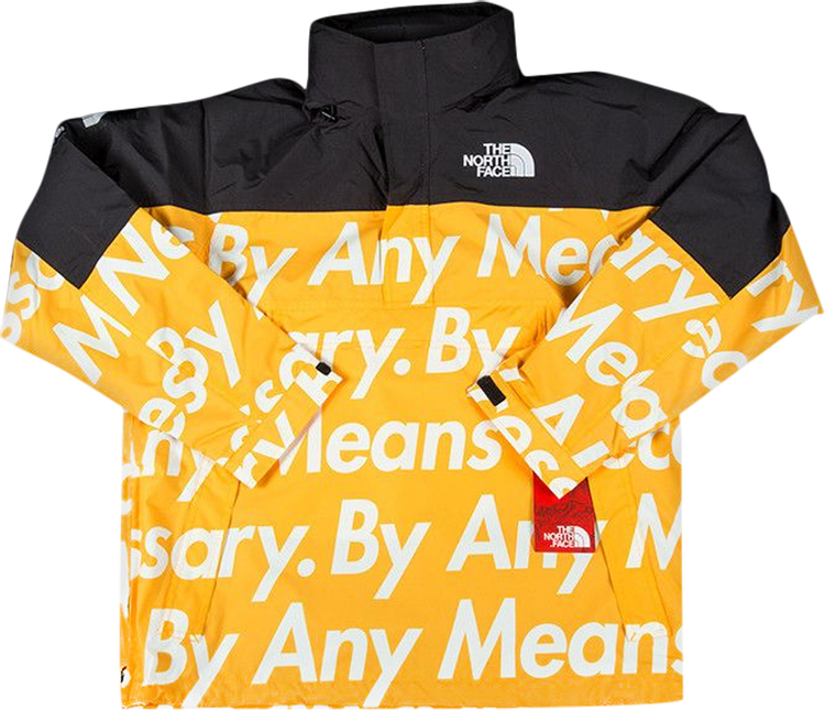Supreme x The North Face By Any Means Mountain Pullover 'Yellow'