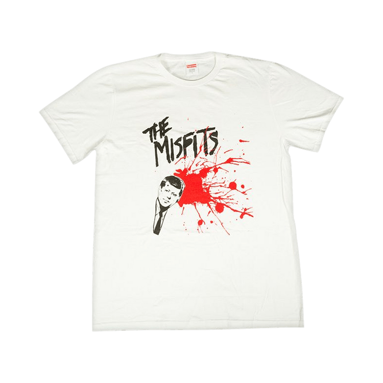 Buy Supreme Misfits Bullet T Shirt White SS13T55 WHITE GOAT