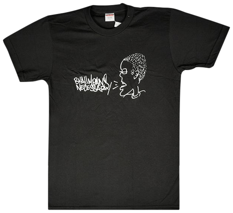 Supreme All Means T Shirt Black