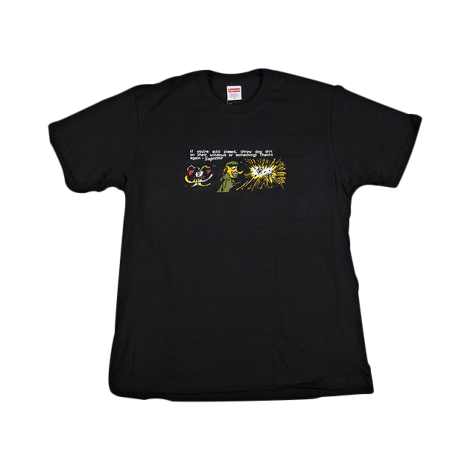 Supreme New Shit Tee Black