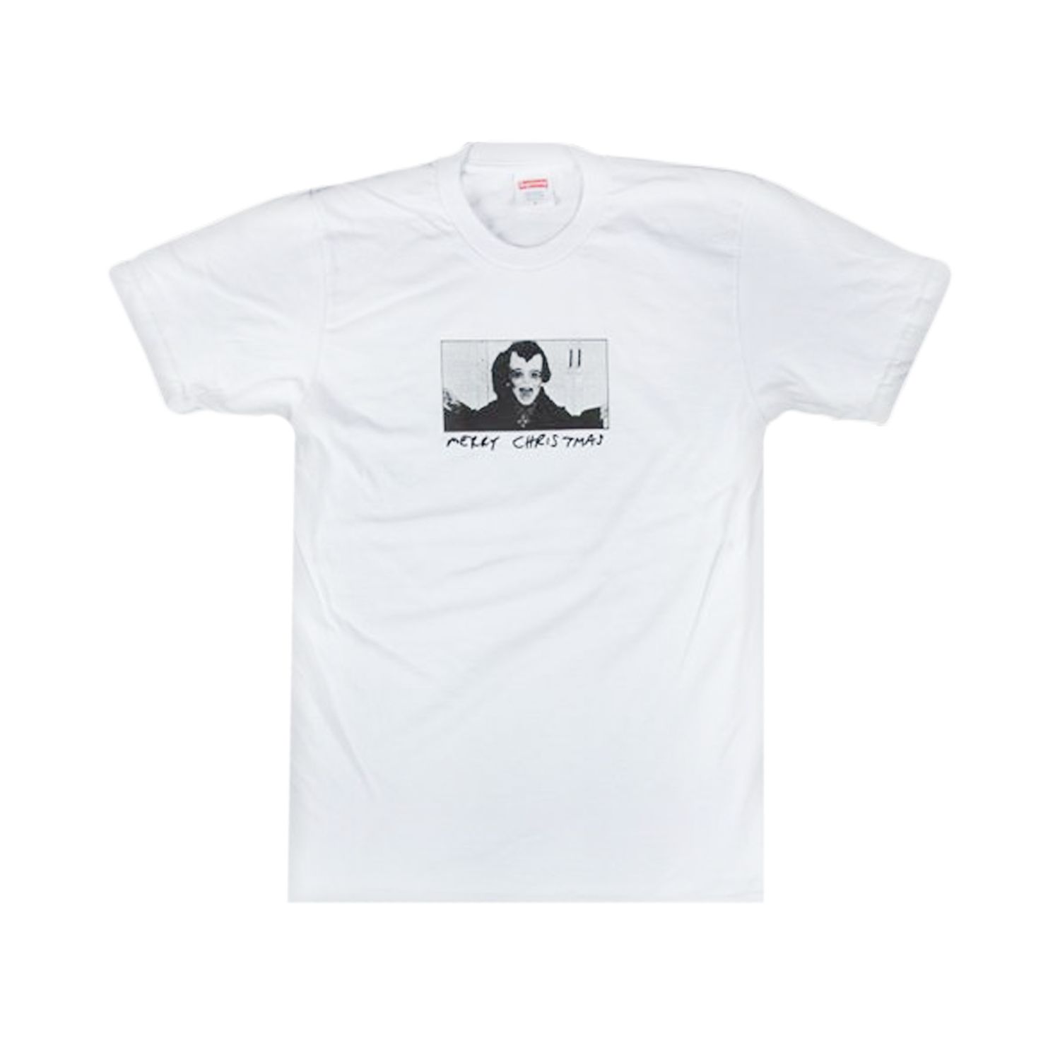 Pre-owned Supreme Merry Christmas T-shirt 'white' | Men's Size L