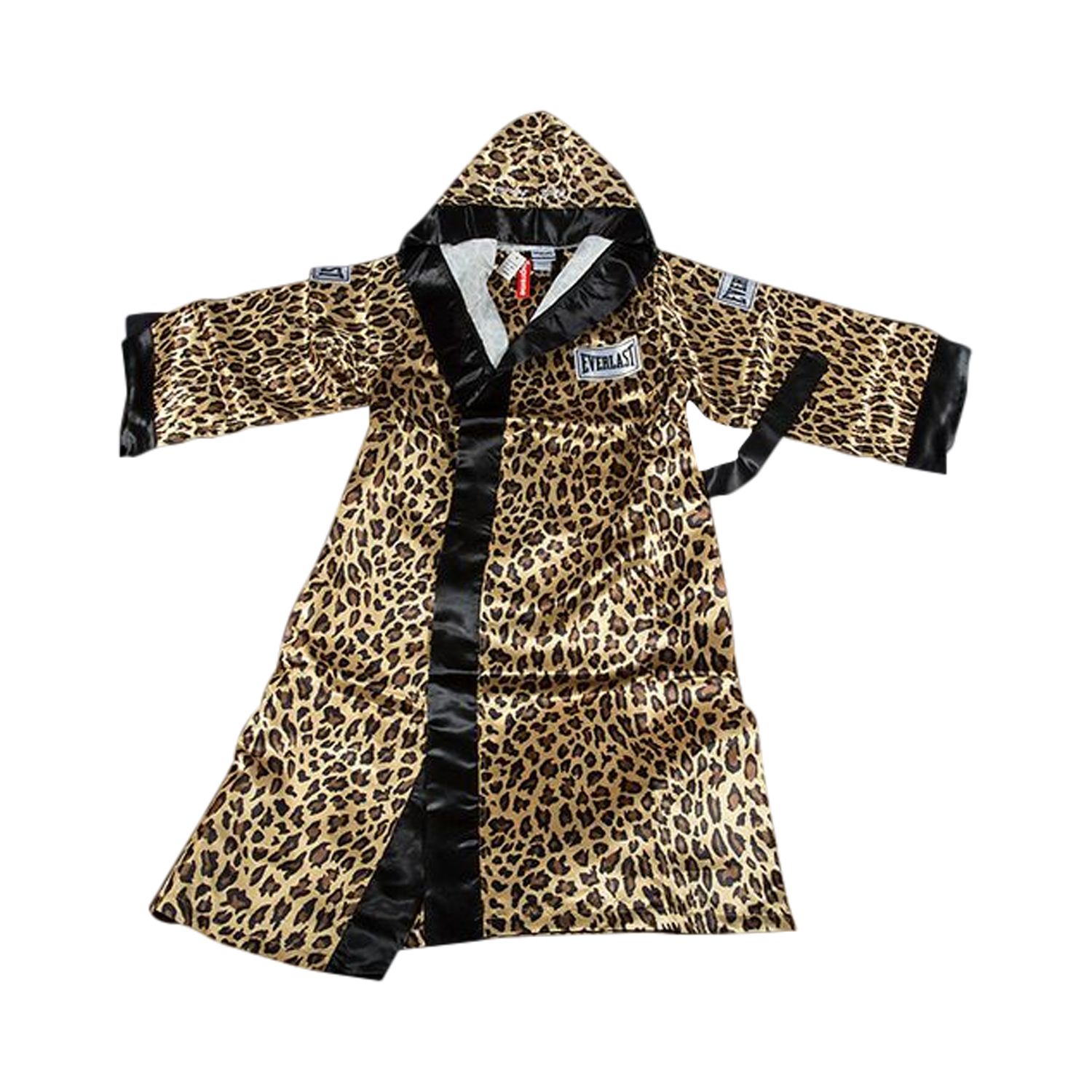 Supreme x Everlast Satin Hooded Boxing Robe 'Leopard' | Multi-Color | Men's Size L