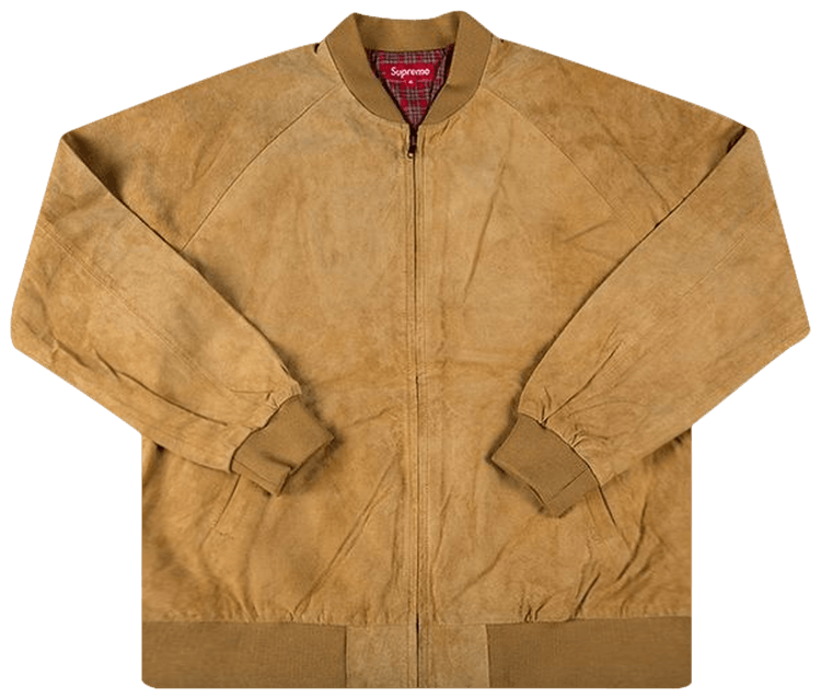 Supreme suede sales jacket