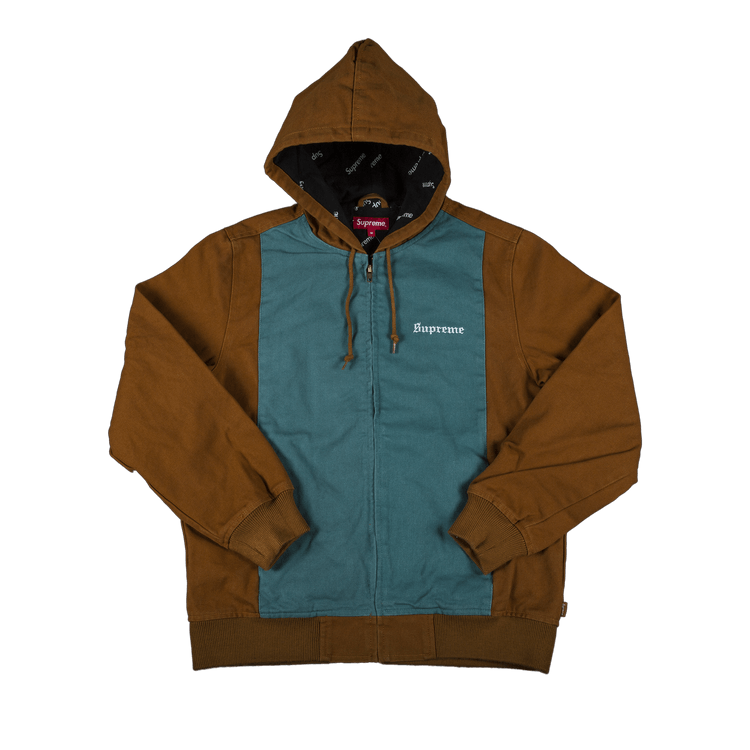 Buy Supreme 2-Tone Hooded Work Jacket  