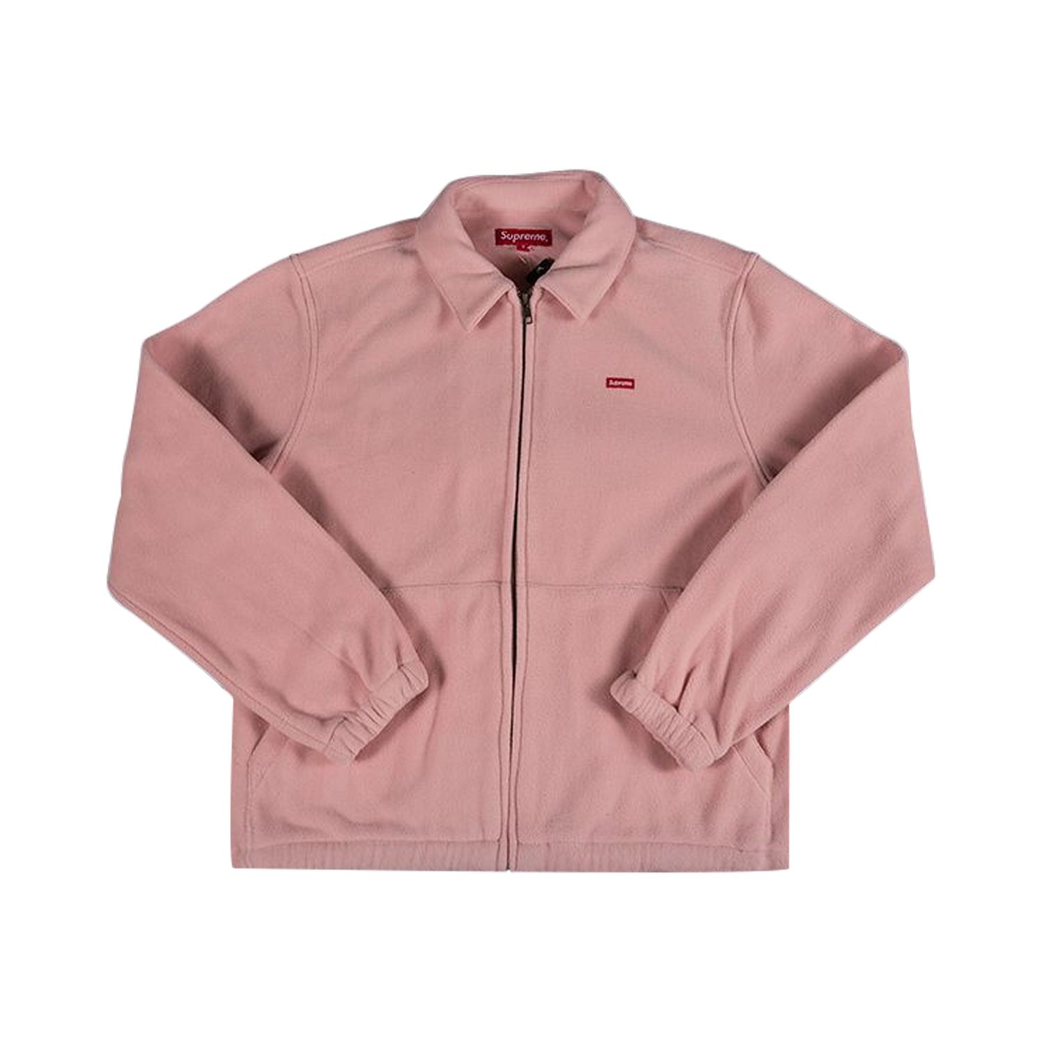 Pre-owned Supreme Polertec Harrington Jacket 'pink' | Men's Size M