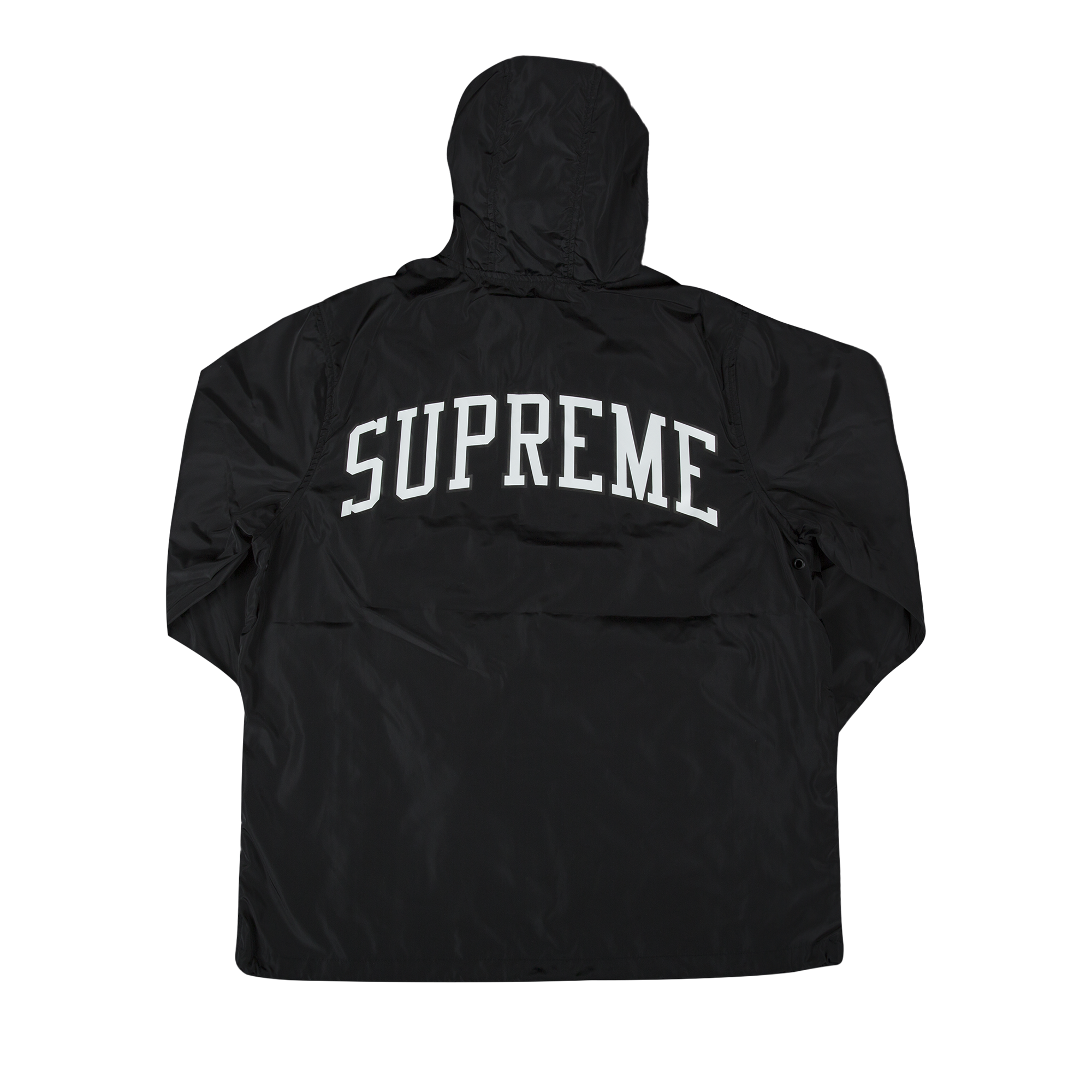 Supreme x Champion Half Zip Windbreaker 'Black'