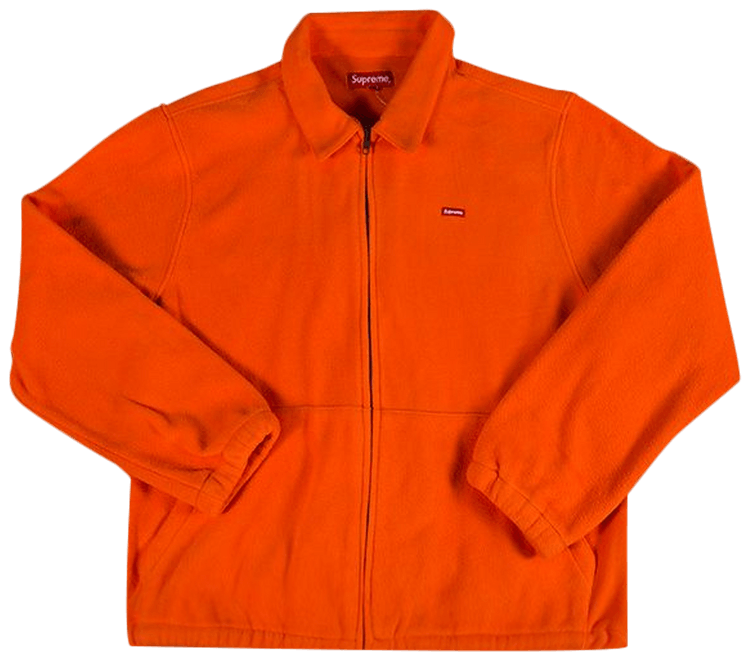 Supreme Polertec Harrington Jacket 'Orange'