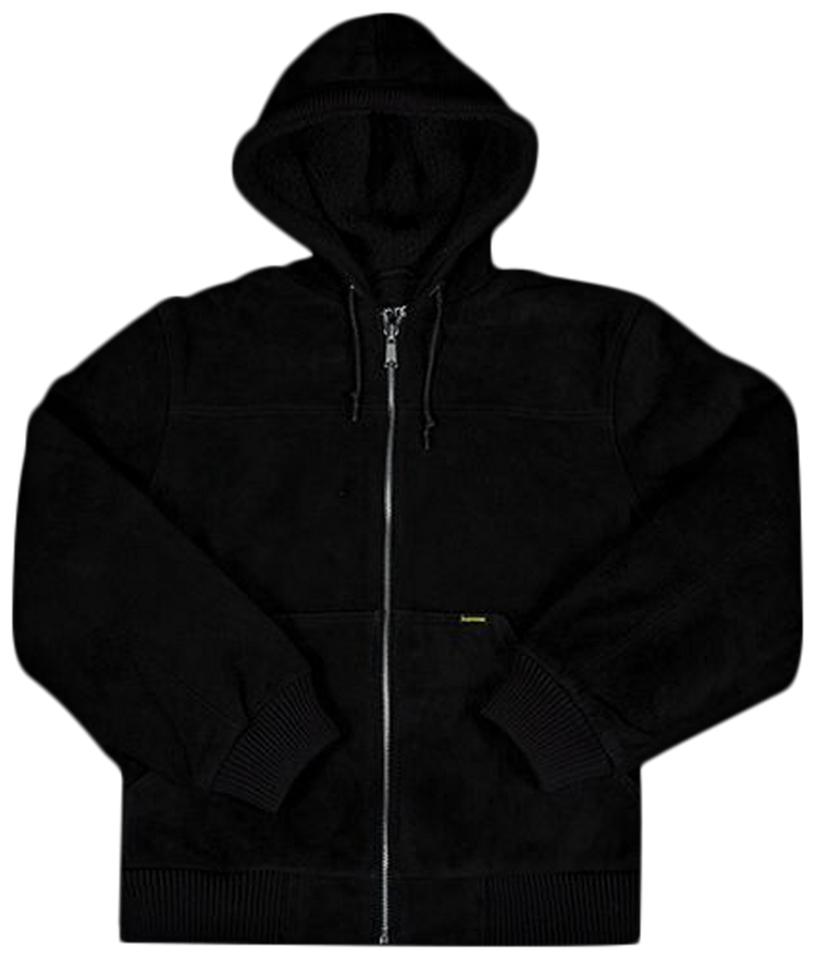 商品画像：Hooded Suede Work Jacket – Supreme 4