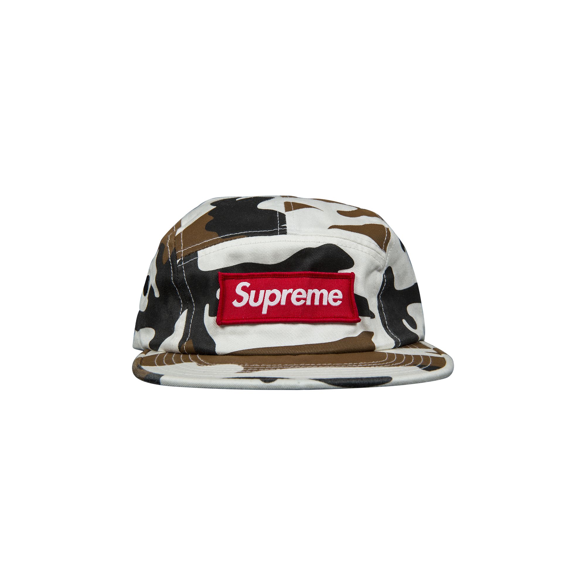 SUPREME Pre-owned Camo Camp Cap 'white' | Men's Size Onesize