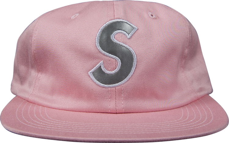 Supreme 3M Reflective S Logo 6-Panel 'Pink'