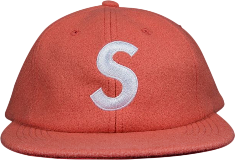 Supreme Wool S-Logo 6-Panel 'Pink'