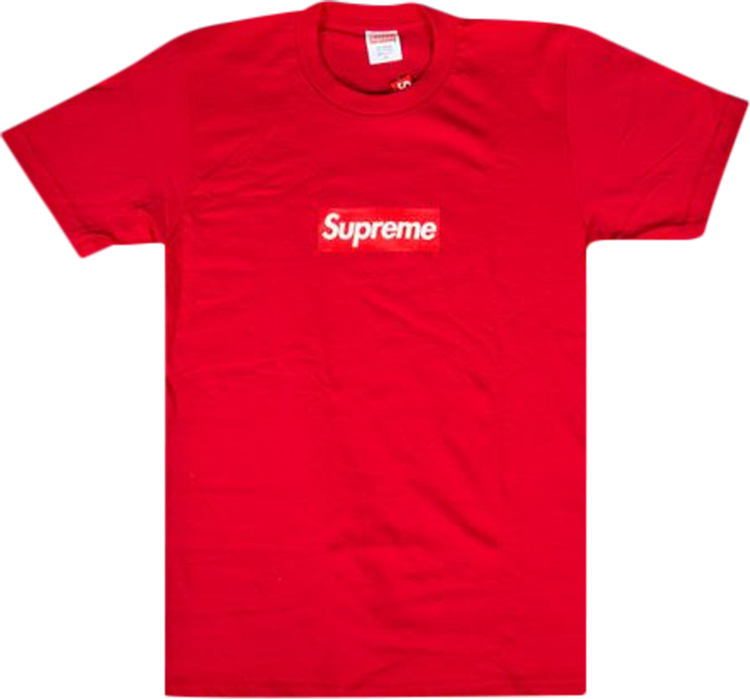 Supreme 20th Anniversary Box Logo T-Shirt 'Red'