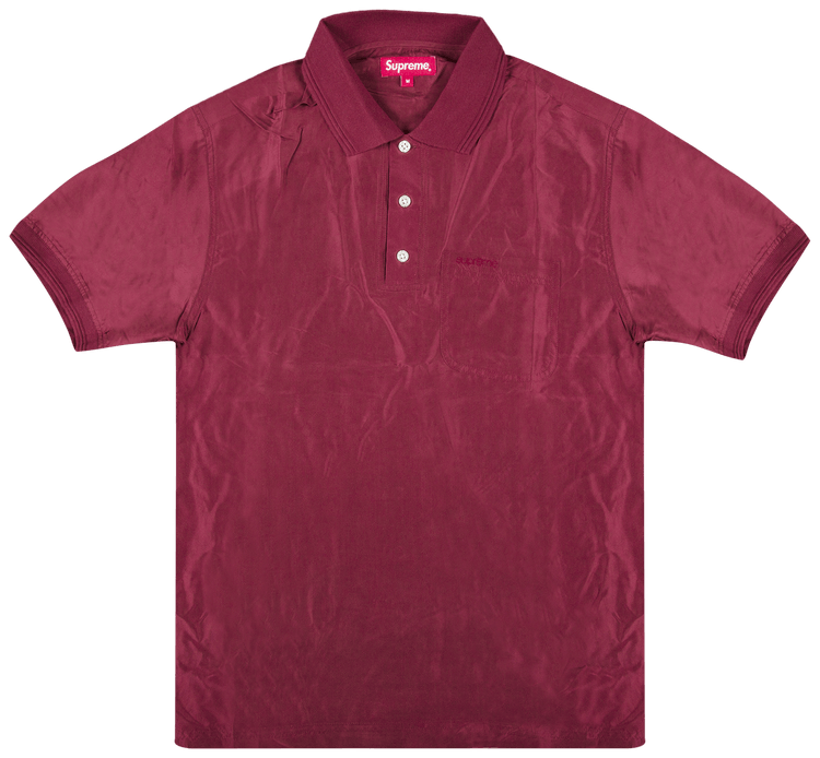 Supreme silk polo outlet
