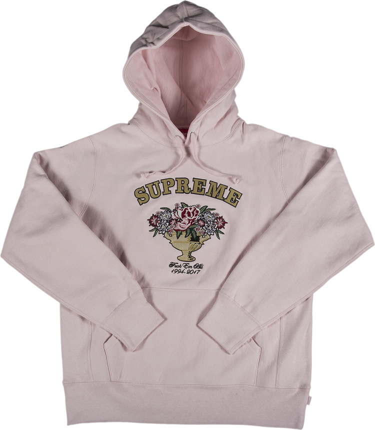 Interesse Bryggeri kronblad Supreme Centerpiece Hooded Sweatshirt 'Pink' | GOAT